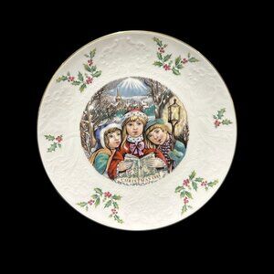 Vintage Royal Doulton Christmas Plate, Collectible Christmas Plate, Decorative